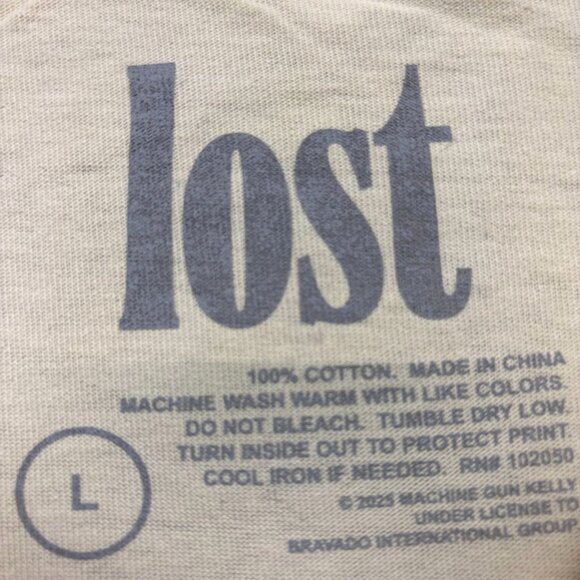 Harley-Davidson Motorcycle x Machine Gun Kelly Lost Americana Tee L - Picture 4 of 4